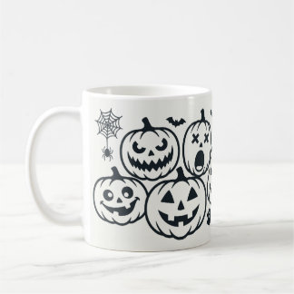 Söt Halloween-citat Kaffemugg