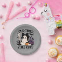 Söt Halloween Coquette Spöke med Slöja