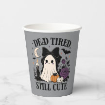 Söt Halloween Coquette Spöke med Slöja