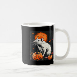 Söt Halloween Costume with this White Råtta and P Kaffemugg