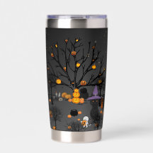 Söt Halloween-drickflaska vattenflaska