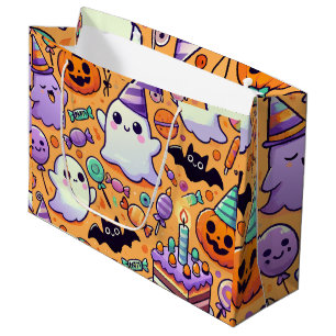 Söt Halloween födelsedagspresentpåse