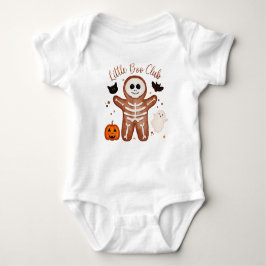 Söt Halloween-gingerbread-skelett-lilla Boo T Shirt