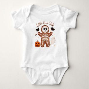 Söt Halloween-gingerbread-skelett-lilla Boo T Shirt