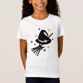 Söt Halloween-häxa Konfettidräkt Fest T Shirt