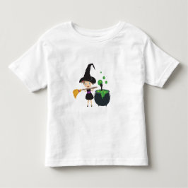 Söt Halloween-häxa T Shirt