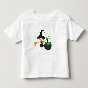 Söt Halloween-häxa T Shirt
