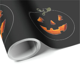 Söt Halloween Jack-o'-lantern Presentpapper