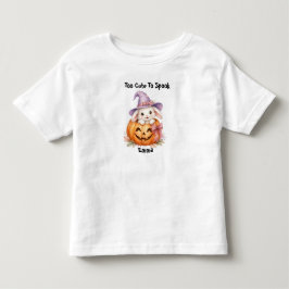 Söt Halloween-kanin Pumpa Anpassad T Shirt