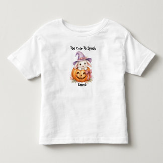 Söt Halloween-kanin Pumpa Anpassad T Shirt