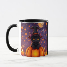 Söt Halloween-kattmugg – Begränsad upplaga 💫 Mugg