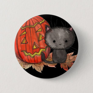 Söt Halloween-kattspilla av Molly Harrison Knapp