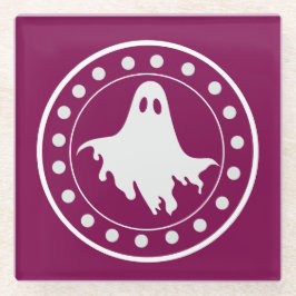 Söt Halloween kuslig spöke Orange & Vit