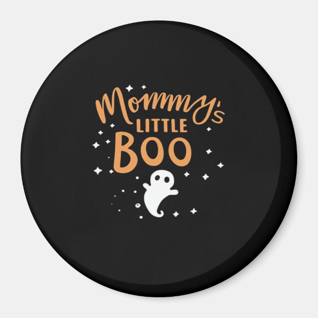 Söt Halloween-meddelande om graviditet Magnet (Framsidan)