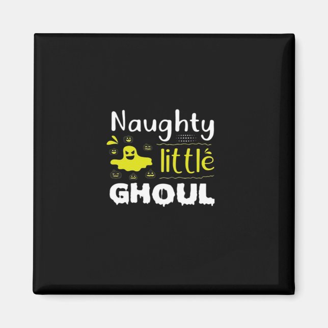 Söt Halloween-meddelande om graviditet Magnet (Framsidan)