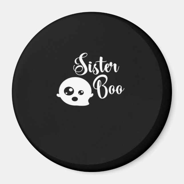 Söt Halloween-meddelande om graviditet Magnet (Framsidan)