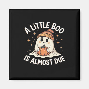 Söt Halloween-meddelande om graviditet Magnet