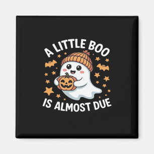 Söt Halloween-meddelande om graviditet Magnet