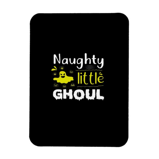 Söt Halloween-meddelande om graviditet Magnet (Vertikal)