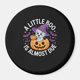 Söt Halloween-meddelande om graviditet Magnet