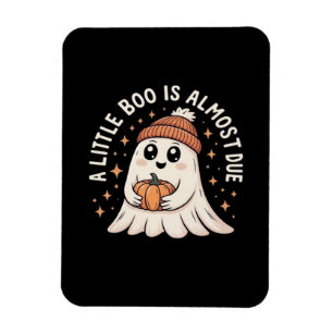 Söt Halloween-meddelande om graviditet Magnet