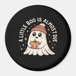 Söt Halloween-meddelande om graviditet Magnet