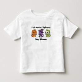 Söt Halloween-monster barn t-shirt