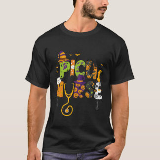 Söt Halloween PICU-sjuksköterska Boo Boo-besättnin T Shirt
