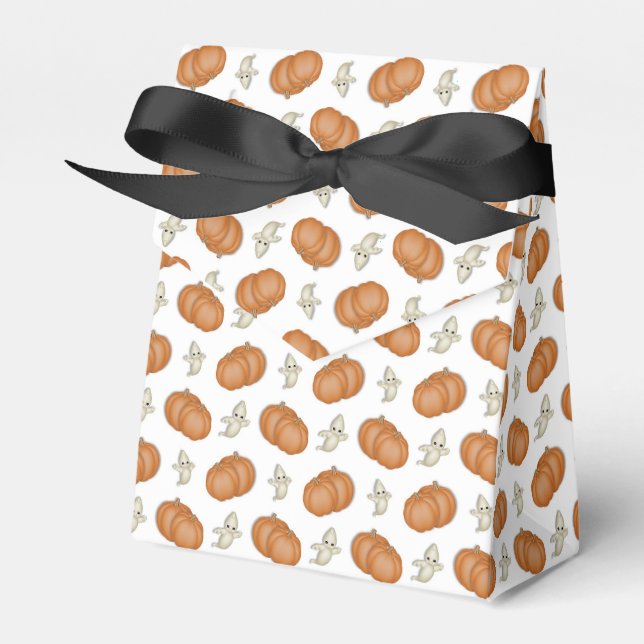 Söt Halloween presentlåda (Framsidan Sidan)