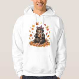 Söt Halloween Pumpa Krydd Björn Mysig Höst T-Shirt Hoodie