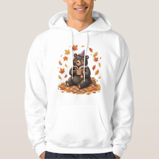 Söt Halloween Pumpa Krydd Björn Mysig Höst T-Shirt Hoodie