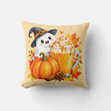Söt Halloween-pumpa-spöke