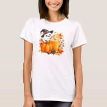 Söt Halloween-pumpa-spöke