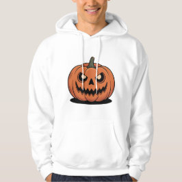 Söt Halloween-pumpagrafik hoodie
