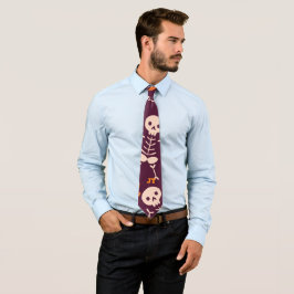 Söt Halloween-skelett Slips