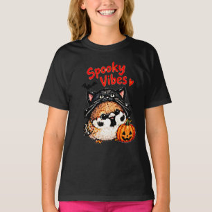 Söt Halloween Sparrow Chibi Manga Anime Tecknad fi T Shirt
