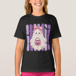 Söt Halloween-spök-t-shirt för flickor T Shirt