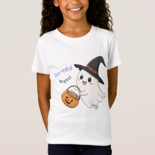 Söt Halloween-spöke Barn T-shirt