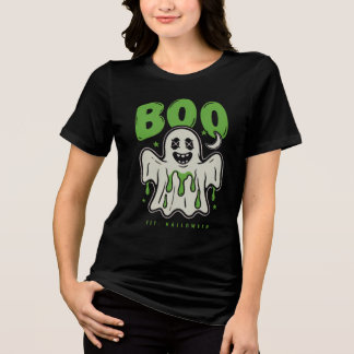 Söt Halloween-spöke BOO-slime T Shirt