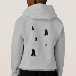 Söt Halloween-spöke Orange, Svart Personlig T Shirt