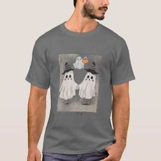 Söt Halloween-spöke T-shirt