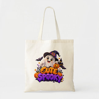 Söt Halloween-spöke T-shirt - Kawaii Pastell Spöke Tygkasse