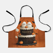 Söt Halloween-spökekstår en liten Boo