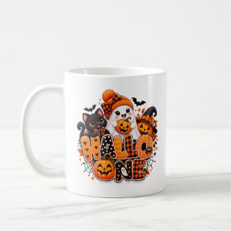 Söt Halloween-spökmugg med pumpa – Glad Halloween Kaffemugg