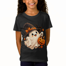 Söt Halloween-spökpumpa för barn, T-shirt