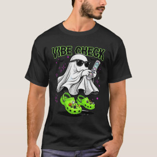 Söt Halloween-spökstämning Y2K-estetik Lime T Shirt