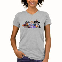 Söt Halloween T-Shirt för Hundar