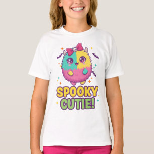 Söt Halloween-tröja med fladdermöss och dödskalleb T Shirt