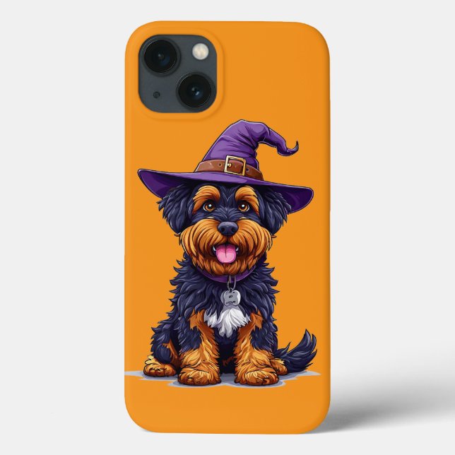Söt Halloween-valp Rolig hundägare (Baksida)
