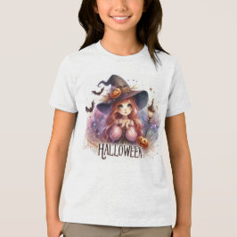 Söt Halloweenhäxa T Shirt
